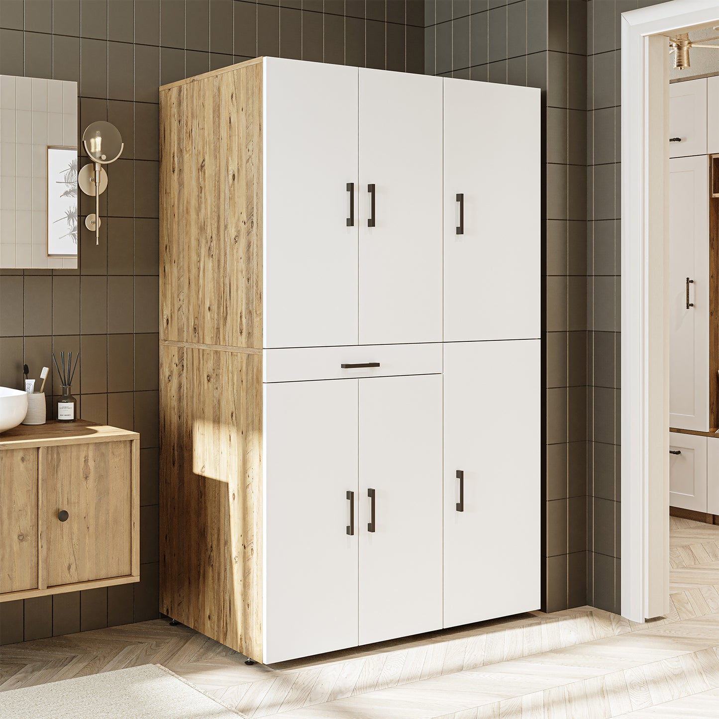 waschmaschinenschrank überbauschrank, waschmaschinen schrank, regal waschmaschine überbau, zwischenbaurahmen trockner waschmaschine