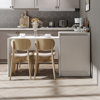 Roomart Küchentish mit Kücheninsel -Esstisch, Küchenschrank "MILANO" BHT: 160 X 85 X 60 cm