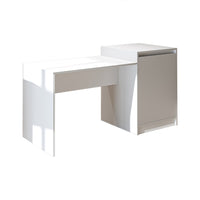 Roomart Küchentish mit Kücheninsel -Esstisch, Küchenschrank "MILANO" BHT: 160 X 85 X 60 cm