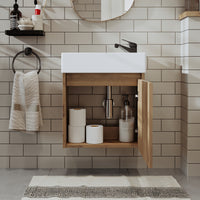 Roomart, MINI vanity unit with washbasin 50cm guest toilet bathroom furniture in 5 colors - and, mirror cabinet, cheap, sets, furniture, without, siphon, ceramic, bathroom furniture set, bathroom furniture sets, country style, washbasin, washbasin, bathroom cabinet, countertop basin