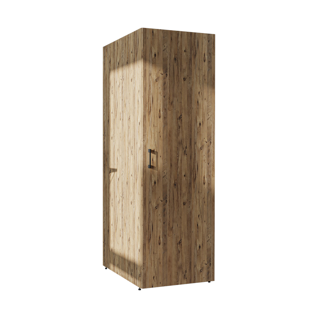 Roomart - DORA Armario Alto 60cm Ancho - Blanco - Roble Blanco - Roble Antracita - armario lavadora, estante lavadora, torre lavadora, armario, blanco, lavadoras, armario bajo, lavadora, secadora, armario hogar, armarios, armario baño, alto