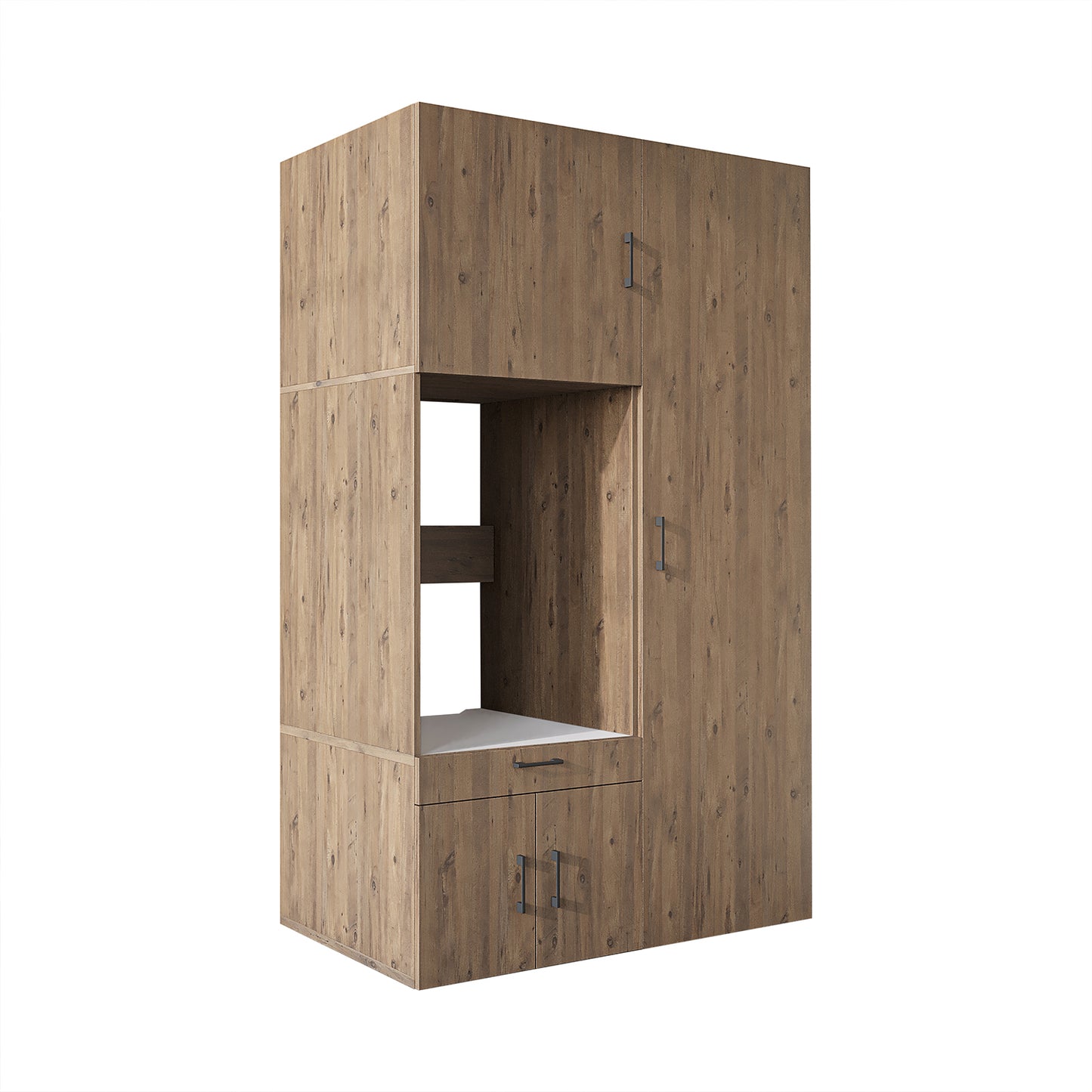 Roomart A3+B1+C60 Waschmaschinenschrank 236 cm – Soft-Close, Stauraum | 3 Farben