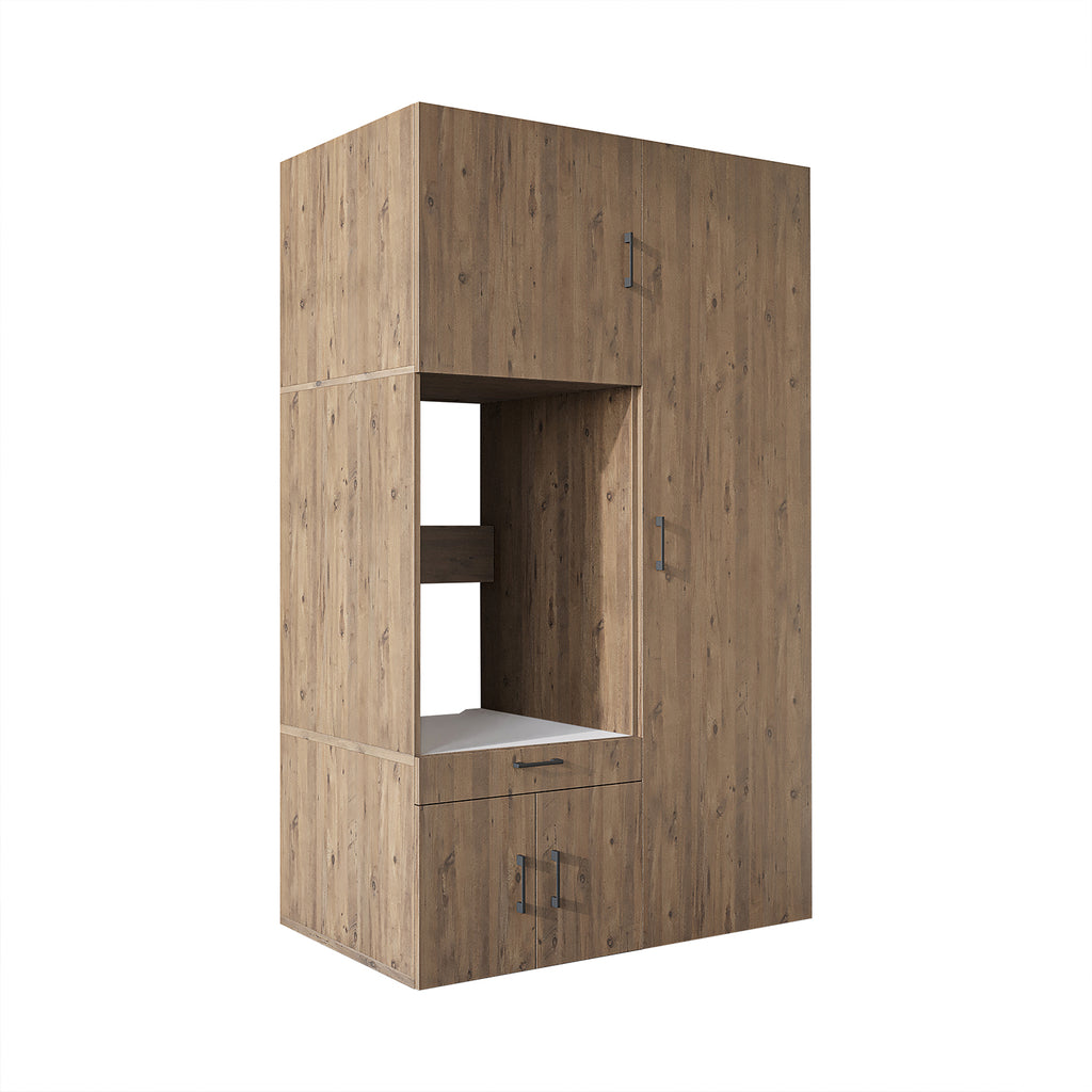 Roomart A3+B1+C60 Waschmaschinenschrank 236 cm – Soft-Close, Stauraum | 3 Farben