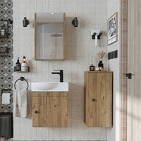 Ensemble de meubles de salle de bain - PUNTO - Meuble sous vasque - Meubles de salle de bain - Gäste WC - armoire de salle de bain, lavabo, meuble de salle de bain, armoire de salle de bain, avec, meuble sous vasque, meuble de salle de bain, ensemble, lavabo, meuble, meuble de salle de bain, salle de bain, armoires de salle de bain, schm