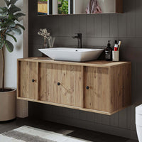 Roomart juego de muebles de baño GUSTO-ATL 120 cm 4 piezas con lavabo de cerámica- mueble de baño, lavabo, muebles de baño, mueble de baño, baño, con, mueble de baño, mueble de baño, juego, lavabo, muebles