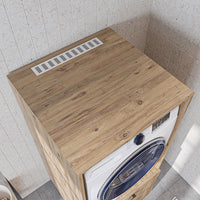 Roomart A3 Waschmaschinenschrank 67 cm – Erhöhung mit Schublade, Ausziehbrett & Stauraum | 3 Farben