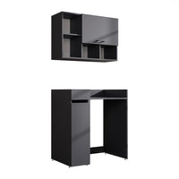 Roomart SERIE 2 Waschmaschinen-Set – Unterschrank & Rollwagen, optional mit Wandschrank | in 2 Farben