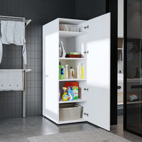 Roomart • Étagères • Pour les armoires hautes DORA - 45 et 60 cm de large • Blanc • Chêne