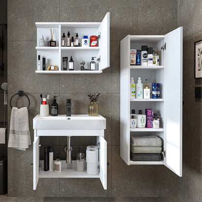 Badmöbelset • ADA • Unterschrank mit Waschbecken • Badezimmer Möbel • Gäste WC