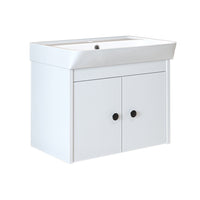 Roomart Badmöbel-Set ADA, 60 cm, mit Keramik-Waschbecken, in 6 Farben