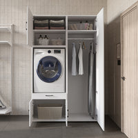 Roomart A3+B1+C60 Waschmaschinenschrank 236 cm – Soft-Close, Stauraum | 3 Farben