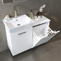 49 cm breites Waschbecken des LYCIA Badmöbel-Sets