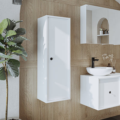 Roomart Badschrank GUSTO, 110 cm, wandhängend mit Soft-Close-Tür, in 2 Farben