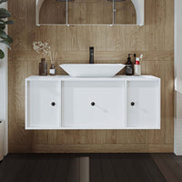 Roomart juego de muebles de baño GUSTO-ATL 120 cm 4 piezas con lavabo de cerámica- mueble de baño, lavabo, muebles de baño, mueble de baño, baño, con, mueble de baño, mueble de baño, juego, lavabo, muebles