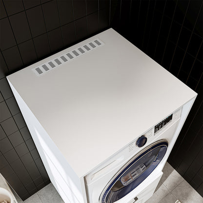 Roomart A3 Waschmaschinenschrank 67 cm – Erhöhung mit Schublade, Ausziehbrett & Stauraum | 3 Farben