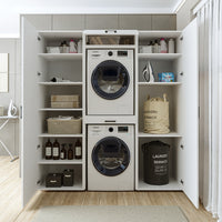 mueble de baño, lavabo, mueble de baño, mueble de baño, baño, con, mueble de baño, mueble de baño, conjunto, lavabo, mueble, baño, armarios de baño, armario, baño, invitados, wc, armario lavadora, estante lavadora, armario sobrebañera