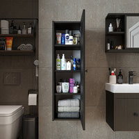 Bathroom furniture set - ADA - Vanity unit with washbasin - Mirror cabinet - Side cabinet - Bathroom furniture - bathroom cabinet, washbasin, bathroom furniture, bathroom cabinet, bathroom, with, vanity unit, bathroom furniture, set, washbasin, furniture, bathroom, bathroom