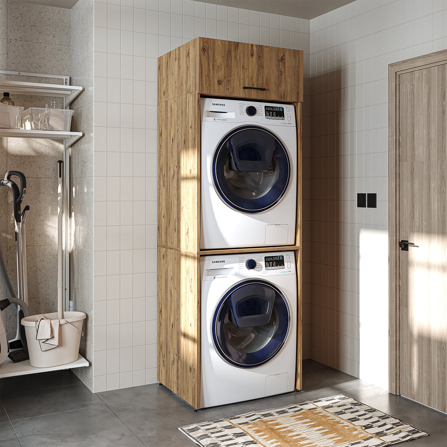 waschmaschienenüberschrank, waschtowerschrank, waschmaschine trockner aufsatz, waschmaschinen trockner aufsatz, waschmaschine dämpfer, gummi unterlage, waschmaschine zubehör, waschmaschine füße dämpfer, waschmaschine füße, waschmaschinenuntergestelle, däm