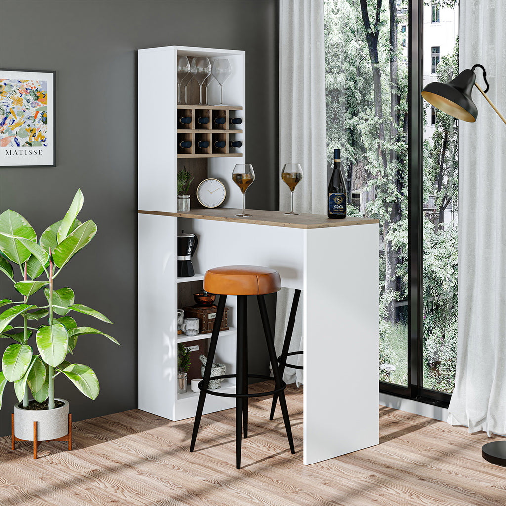 Roomart Bartisch DUBLIN, Bistrotisch, Küchentisch - BHT: 180 X 120 X 50 cm