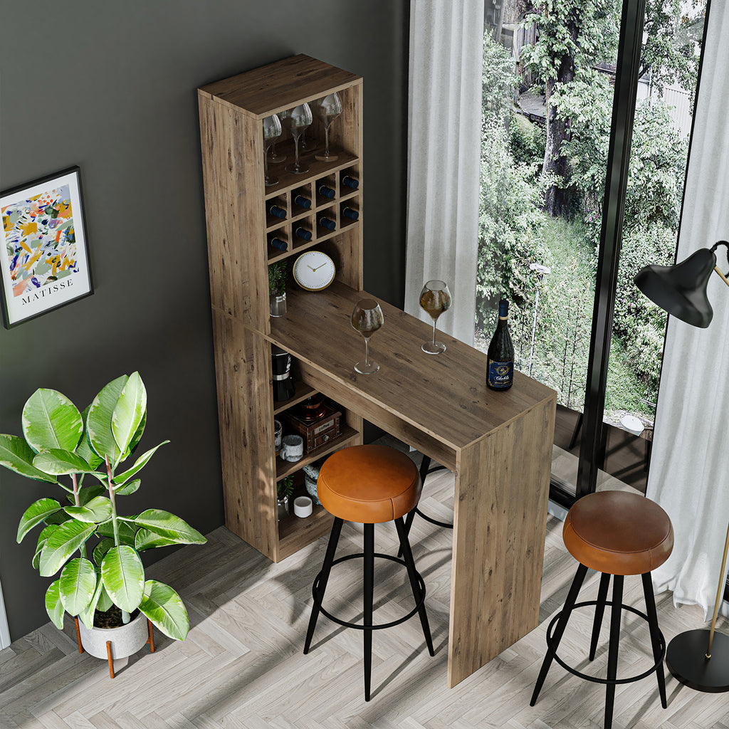 Roomart Bartisch DUBLIN, Bistrotisch, Küchentisch - BHT: 180 X 120 X 50 cm