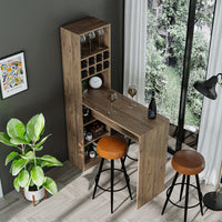 Roomart Bartisch DUBLIN, Bistrotisch, Küchentisch - BHT: 180 X 120 X 50 cm