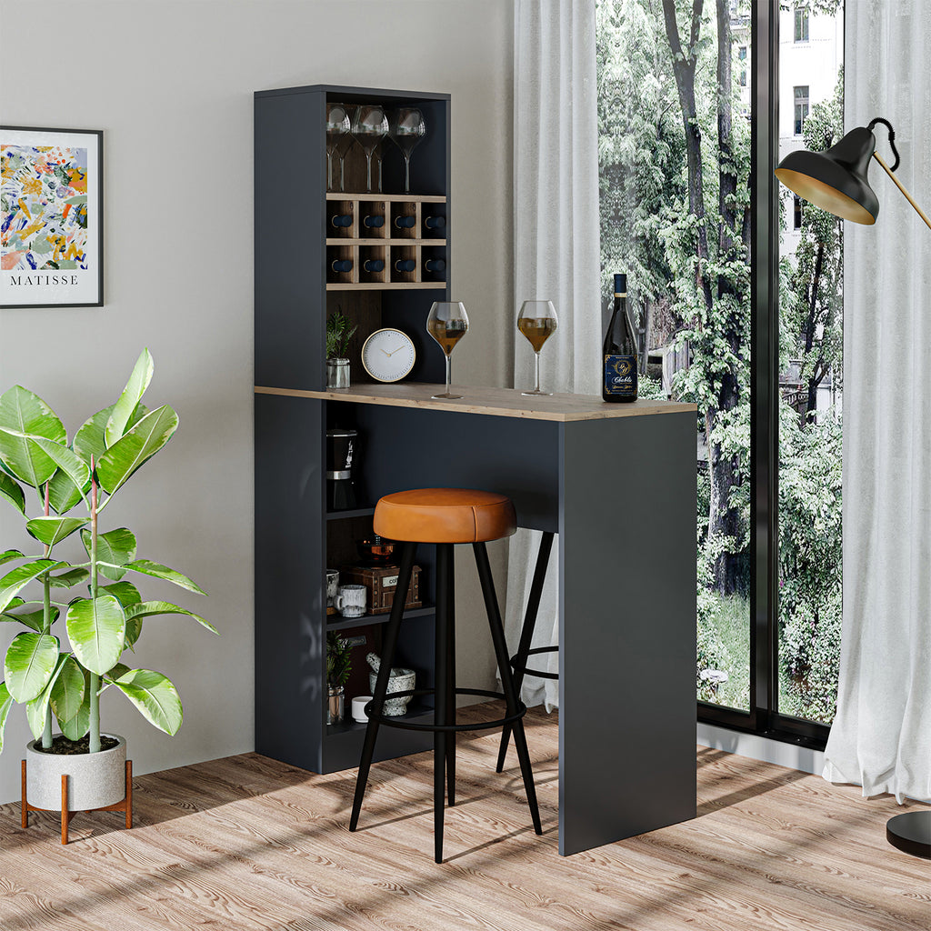 Roomart Bartisch DUBLIN, Bistrotisch, Küchentisch - BHT: 180 X 120 X 50 cm