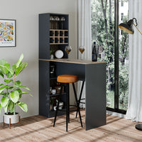 Roomart Bartisch DUBLIN, Bistrotisch, Küchentisch - BHT: 180 X 120 X 50 cm