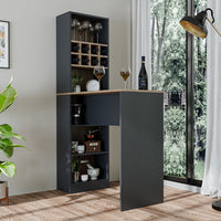 Roomart Bartisch DUBLIN, Bistrotisch, Küchentisch - BHT: 180 X 120 X 50 cm