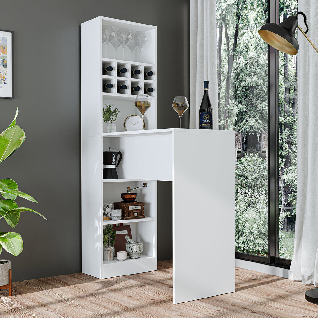 Roomart Bartisch DUBLIN, Bistrotisch, Küchentisch - BHT: 180 X 120 X 50 cm