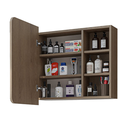 Roomart Badmöbel Set LYCIA 72 cm – 4-teiliges Badezimmermöbel-Set mit Keramik-Waschbecken, Spiegelschrank & Seitenschrank – Badmöbel in 4 Farben