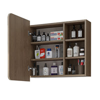 Roomart Badmöbel Set LYCIA 72 cm – 4-teiliges Badezimmermöbel-Set mit Keramik-Waschbecken, Spiegelschrank & Seitenschrank – Badmöbel in 4 Farben