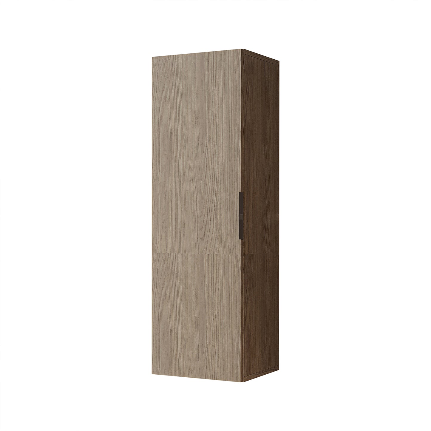 Roomart Bad Hochschrank LYCIA – Badezimmerschrank 114 cm mit Stauraum, Seitenschrank für Bad & Gäste-WC, Badmöbel modern, 4 Farben