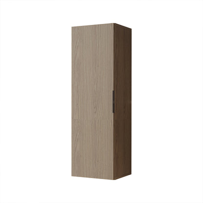 Roomart Bad Hochschrank LYCIA – Badezimmerschrank 114 cm mit Stauraum, Seitenschrank für Bad & Gäste-WC, Badmöbel modern, 4 Farben