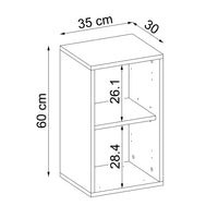 Roomart Badezimmermöbel Set GUSTO-ATL 90 cm – 4-teiliges Badmöbel-Set mit Keramik-Waschbecken, Spiegelschrank & Hochschrank – Moderne Badmöbel für Badezimmer & Gäste-WC