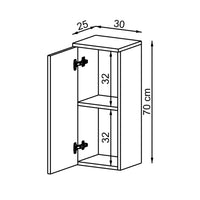 Ensemble de meubles de salle de bains - PUNTO - Meuble sous vasque - Meubles de salle de bains - WC invités