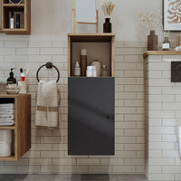 Roomart Ensemble de meubles de salle de bains LOTUS 95 cm 4 pièces avec lavabo en céramique - armoire de salle de bains, lavabo, meubles de salle de bains, armoire de salle de bains, avec, meuble bas, meubles de salle de bains, ensemble, lavabo, meubles, meubles de salle de bains, salle de bains, armoires de salle de bains, étroites, étroites