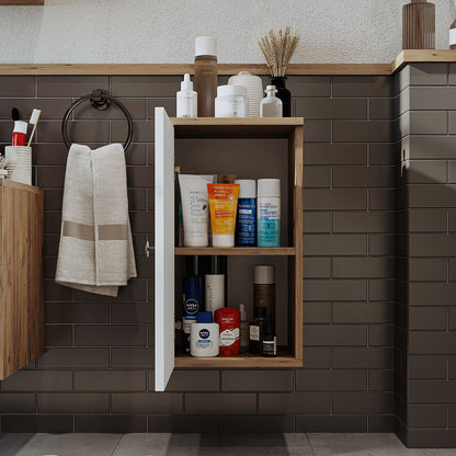 Roomart Badezimmermöbel Set LOTUS 75 cm 4 Teilig mit Keramik Waschbecken - badezimmerschrank, waschbecken, badezimmermöbel, badschrank, badezimmer, mit, unterschrank, badmöbel, set, waschtisch, möbel, badezimmermãbel, bad, badezimmerschränke, schmal, schm