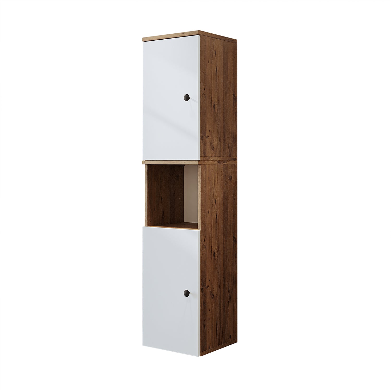 Roomart Badezimmermöbel Set LOTUS 75 cm 4 Teilig mit Keramik Waschbecken - badezimmerschrank, waschbecken, badezimmermöbel, badschrank, badezimmer, mit, unterschrank, badmöbel, set, waschtisch, möbel, badezimmermãbel, bad, badezimmerschränke, schmal, schm