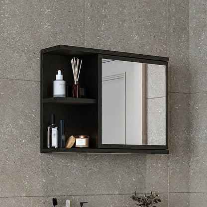 Roomart Badmöbelset ADA – 3-teiliges Badezimmermöbel Set mit Waschbecken, Unterschrank, Spiegelschrank & Seitenschrank – modernes Badmöbel