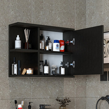 Roomart Badmöbelset ADA – 3-teiliges Badezimmermöbel Set mit Waschbecken, Unterschrank, Spiegelschrank & Seitenschrank – modernes Badmöbel