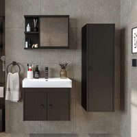 Bathroom furniture set - ADA - Vanity unit with washbasin - Mirror cabinet - Side cabinet - Bathroom furniture - bathroom cabinet, washbasin, bathroom furniture, bathroom cabinet, bathroom, with, vanity unit, bathroom furniture, set, washbasin, furniture, bathroom, bathroom