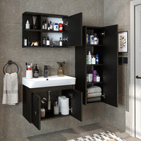 Bathroom furniture set - ADA - Vanity unit with washbasin - Mirror cabinet - Side cabinet - Bathroom furniture - bathroom cabinet, washbasin, bathroom furniture, bathroom cabinet, bathroom, with, vanity unit, bathroom furniture, set, washbasin, furniture, bathroom, bathroom