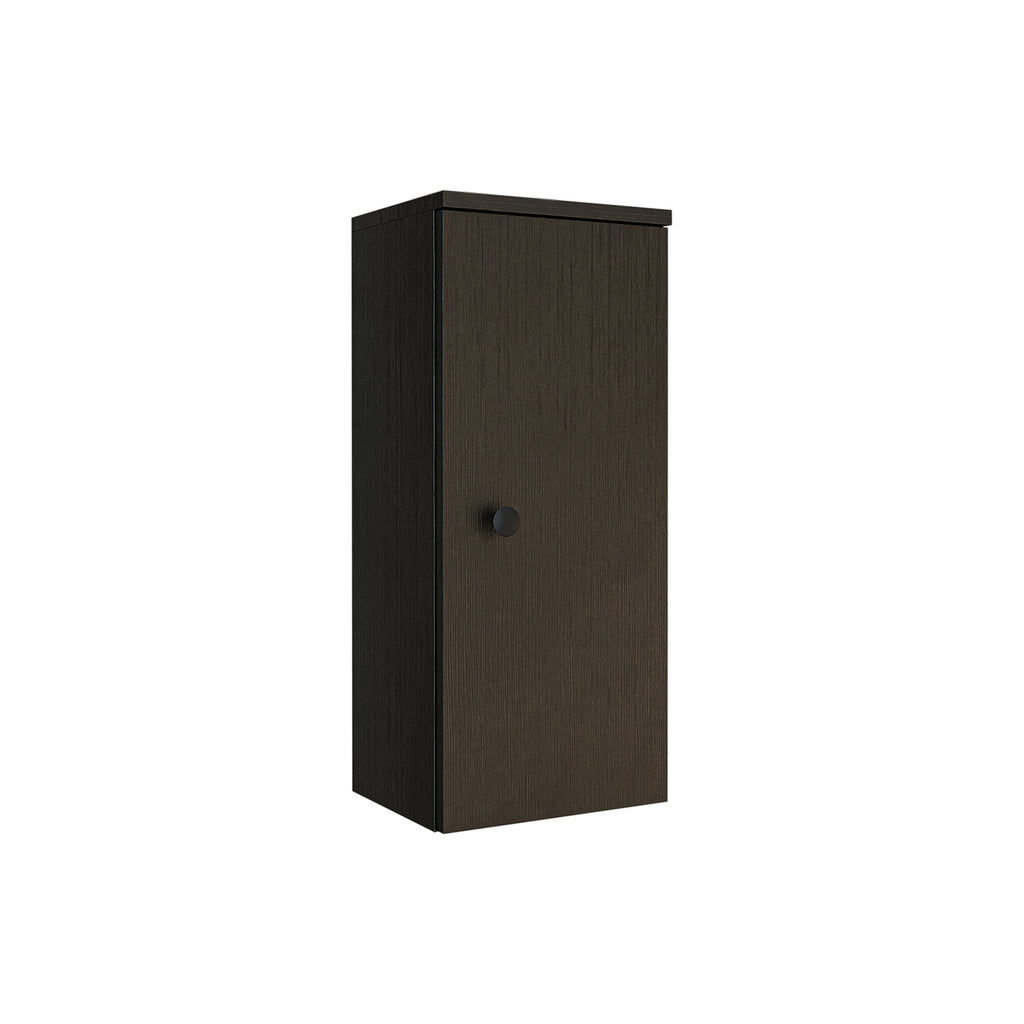 Roomart armario lateral "Punto" - moderno, compacto armario de pared para baño de 70 cm con cierre suave - en blanco, roble blanco, roble o roble antracita - armario de pared, pared, armario alto, armario alto blanco, 60 cm de ancho, cocina, lavadero, salón, estrecho, 40 cm de ancho