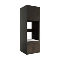 Roomart A3+B1 Waschmaschinenschrank 205 cm – Überbau, Ausziehbrett, Schublade | 3 Farben