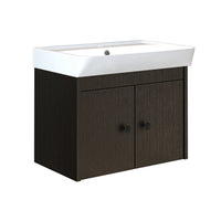 Roomart Badmöbel-Set ADA, 60 cm, mit Keramik-Waschbecken, in 6 Farben