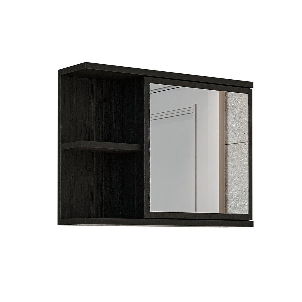 Roomart Badezimmerspiegelschrank "ADA“ – moderner, kompakter 60 cm Badschrank mit Spiegel – in Weiß, Eiche, Anthrazit oder Schwarz Roomart Badezimmerspiegelschrank "ADA“ – moderner, kompakter 60 cm Badschrank mit Spiegel – in Weiß, Eiche, Anthrazit oder S