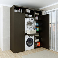 armario lavadora, estante lavadora, torre de lavado, armario, blanco, lavadoras, armario bajo, lavadora, secadora, armario hogar, armarios, armario baño, armario alto, baño, armarios lavadoras, cocina, armario sobreconstruido, para, y, lavandería, cocina, muebles, estante