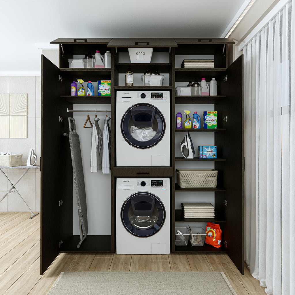 mueble de baño, lavabo, mueble de baño, mueble de baño, baño, con, mueble de baño, mueble de baño, conjunto, lavabo, mueble, baño, armarios de baño, armario, baño, invitados, wc, armario lavadora, estante lavadora, armario sobrebañera