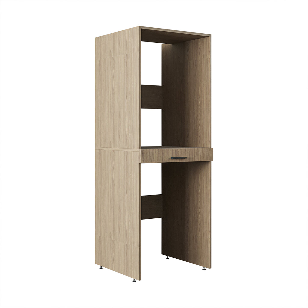 Roomart Waschmaschinenschrank DUO-I, 67 cm, für Waschmaschine und Trockner