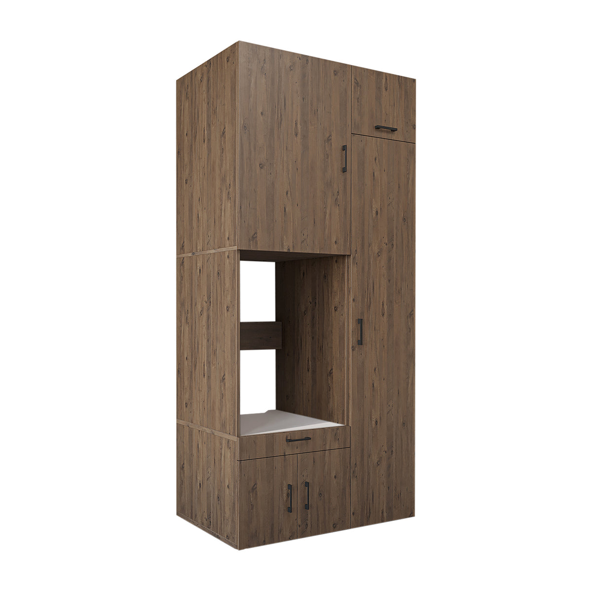 Roomart Waschmaschinenschrank SERIE 3 112 cm, Eiche, 240 cm hoch
